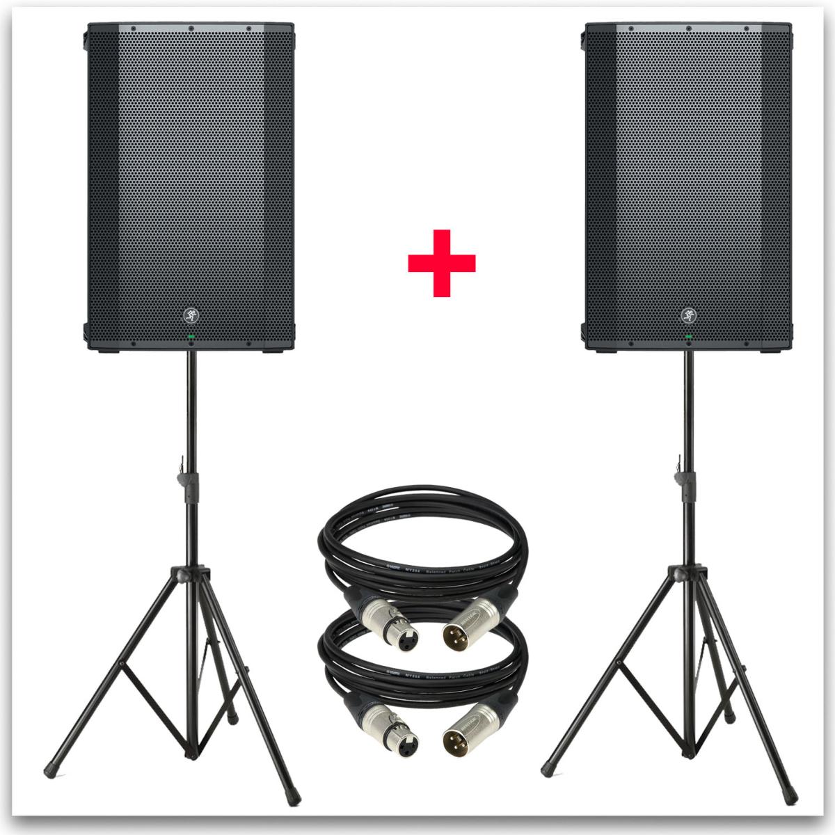 Sonorisation 2x 750 watts Mackie Thump 15A