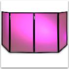 Location écran DJ pliable blanc 120 x 70 cm - 4 panneaux Vonyx DB2