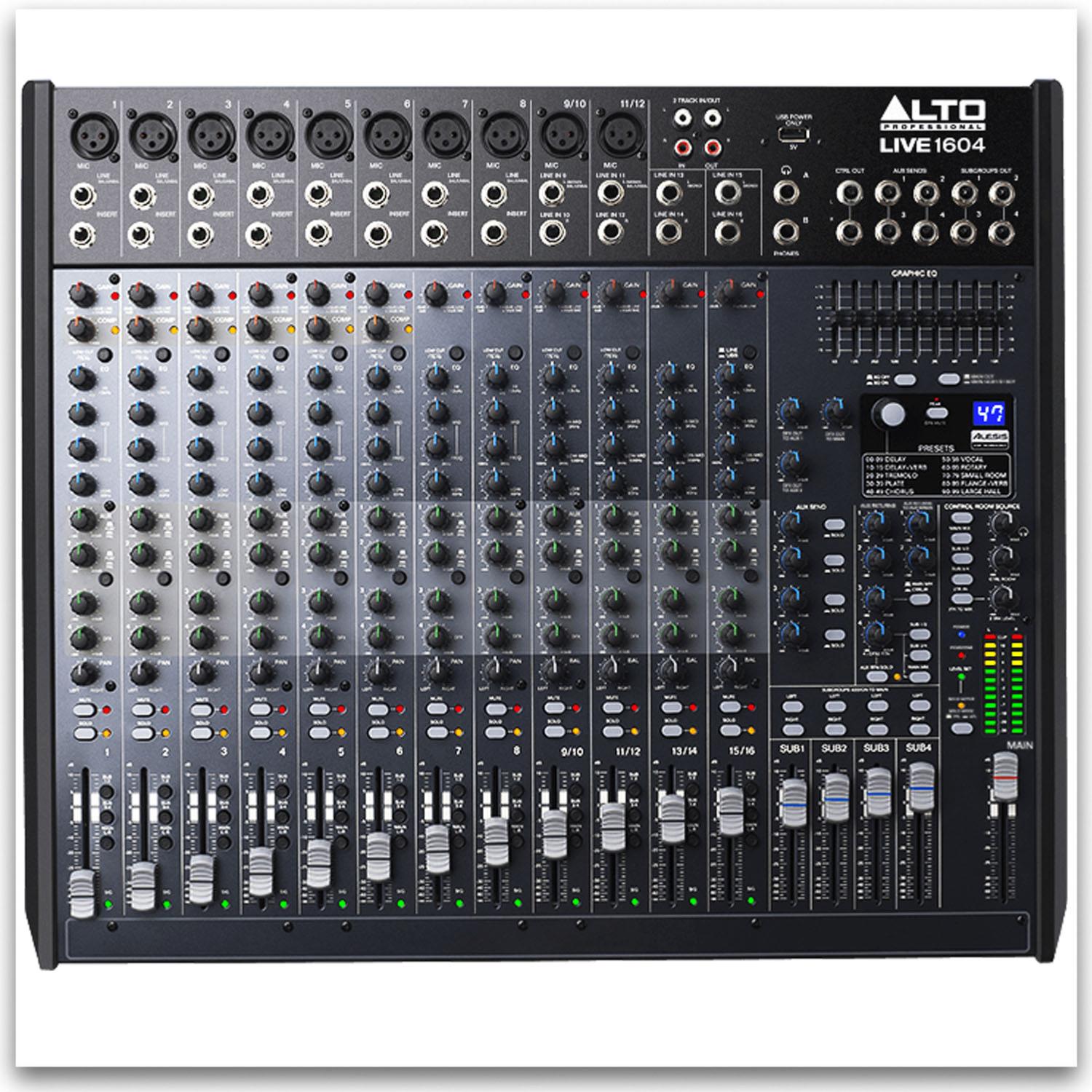 Location table de mixage Alto Live 1604