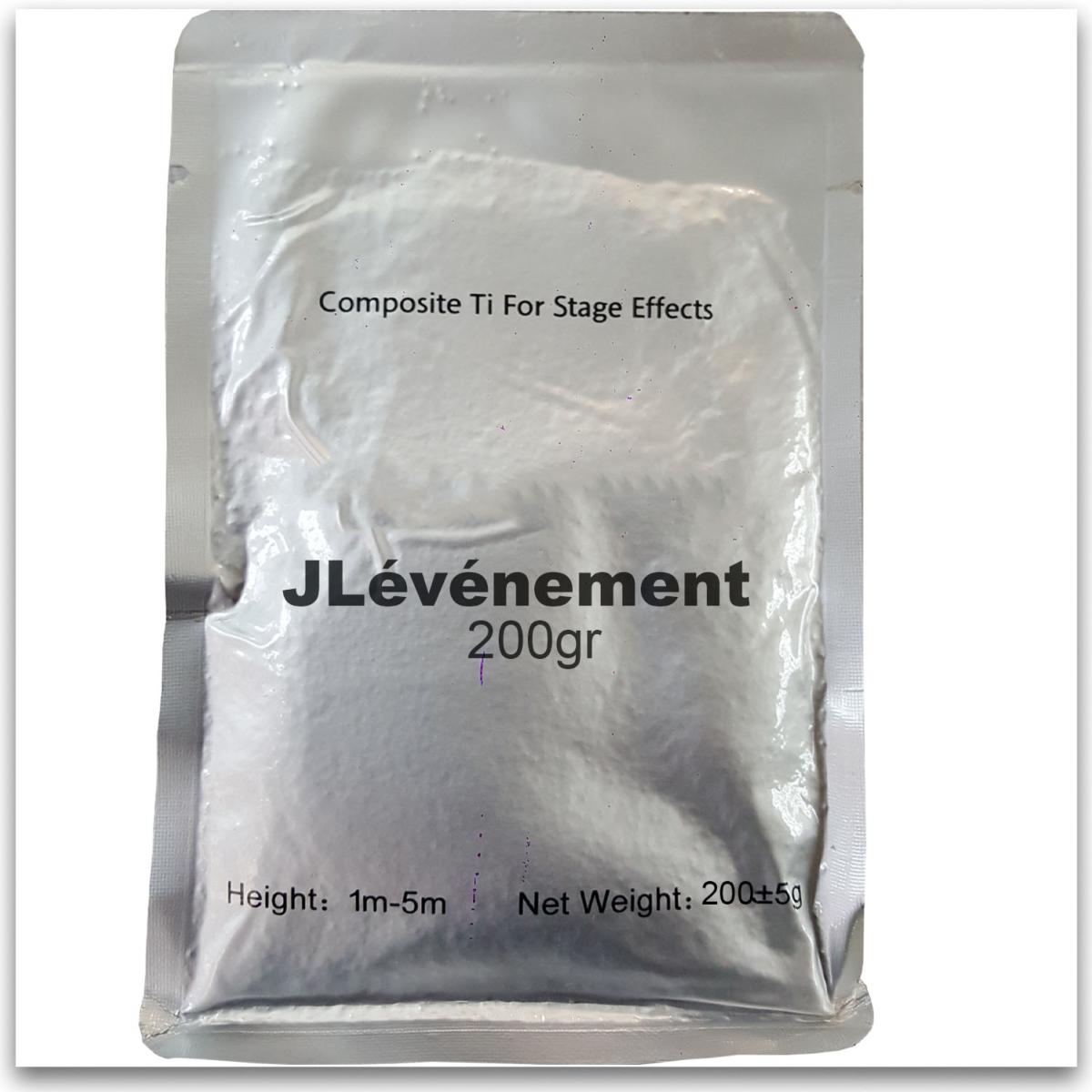 Sachet de poudre 200gr pour machine à jet d'étincelles froides