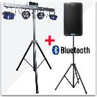 Location enceinte Alto Trusonic TS412 avec pied, câblage et Chauvet GigBAR 2