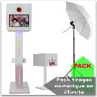 Location de Photobooth Blanc – Pack 100% Numérique