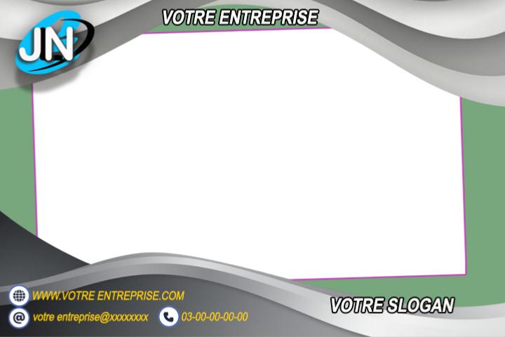 Template borne selfie entreprise – branding �v�nementiel – �le‑de‑France