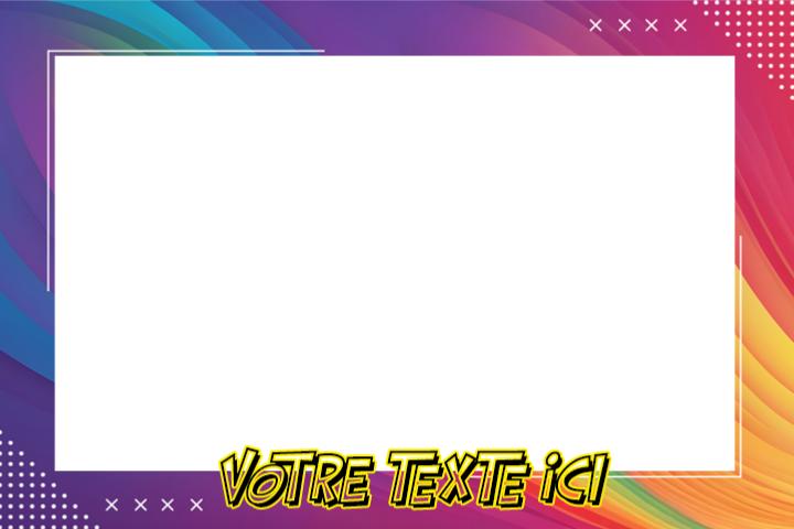 Template borne selfie f�te – design dynamique – Val‑d’Ois & Oise