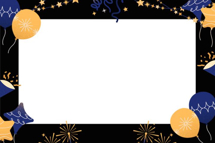 Template borne selfie Nouvel An – ambiance festive – Val‑d’Oise