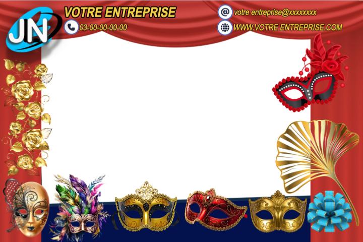 Cadre photo corporate technologie – style digital – Val‑d’Oise
