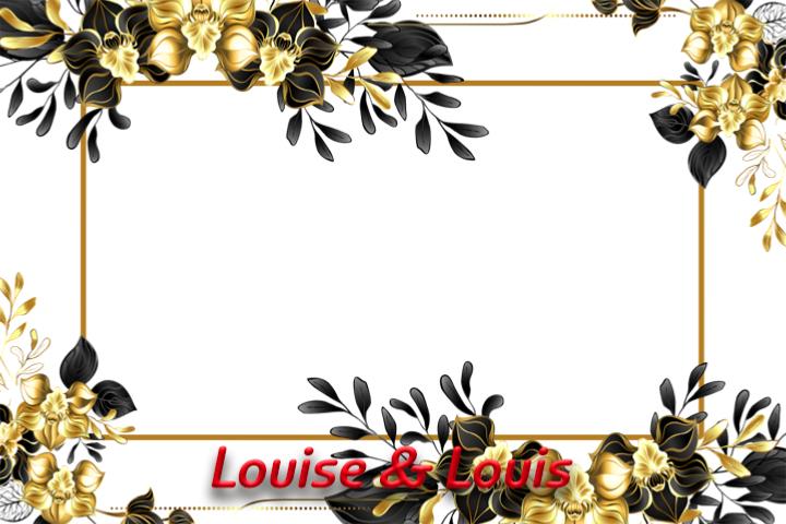 Template photobooth mariage blanc et or – design raffin� – location en �le‑de‑France